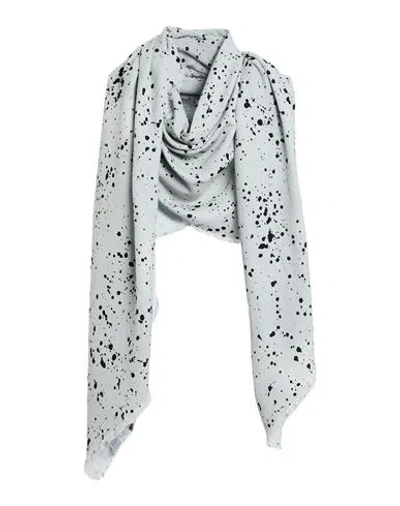 Destin Man Scarf Light Grey Size - Modal, Linen