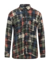 Destin Man Shirt Blue Size M Wool, Cashmere, Polyamide