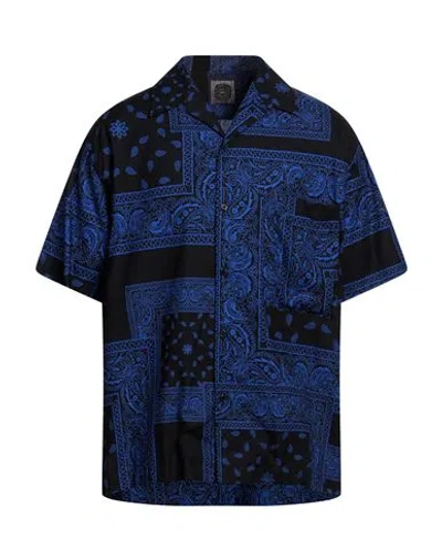 Destin Man Shirt Blue Size Xl Cotton