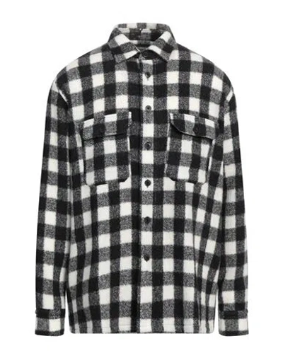 Destin Man Shirt Grey Size Xl Wool, Polyamide, Cashmere, Silk