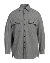 Destin Man Shirt Off White Size M Wool, Cashmere