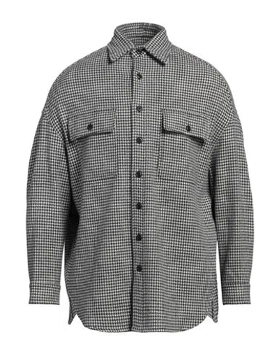 Destin Man Shirt Off White Size M Wool, Cashmere