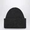 Destin Men's Anthracite Wool And Cashmere Beanie