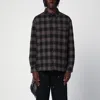 Destin Plaid Check Wool Cashmere Overshirt