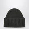 Destin Military Wool And Cashmere Beanie In Green