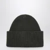 Destin Military Wool And Cashmere Beanie In Green