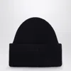 Destin Anthracite Wool And Cashmere Beanie