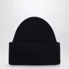 Destin Anthracite Wool And Cashmere Beanie