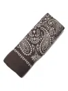 Destin Paisley Bandana Scarf In Brown