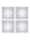 Destin Paisley Bandana Scarf In White