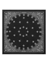 Destin Paisley-print Scarf In Black