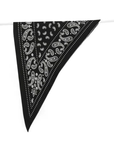 Destin Paisley-print Wool Scarf In Multi