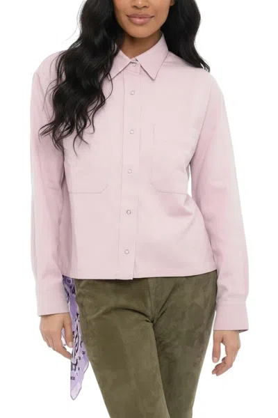 Destin Pink Regular Solid Shirt