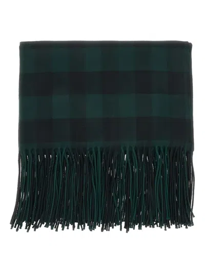 Destin Plaid Scarf In Green