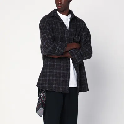 DESTIN PLAID WOOL SHIRT JACKET