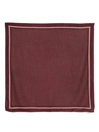 Destin Polka-dot Judy Scarf In Red