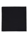 Destin Polka-dot Scarf In Black