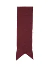 Destin Polka Dot Scarf In Burgundy
