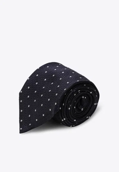 DESTIN POLKA DOT SILK TIE
