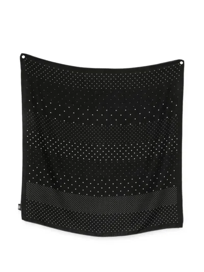 Destin Polka-dot Wool Scarf In Multi