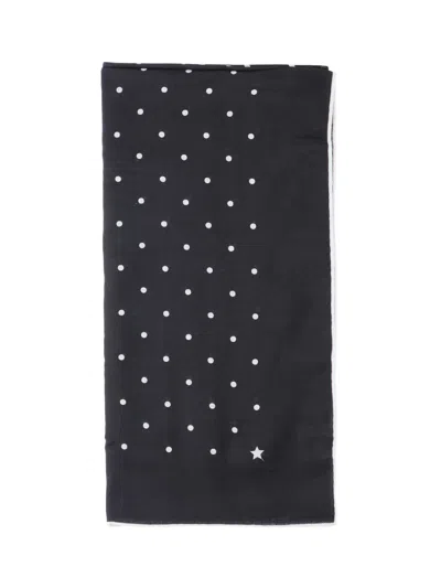 Destin Printed Scarf In Black