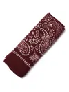 Destin Paisley-pattern Bandana In Brown