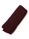Destin Wool Scarf In Burgundy
