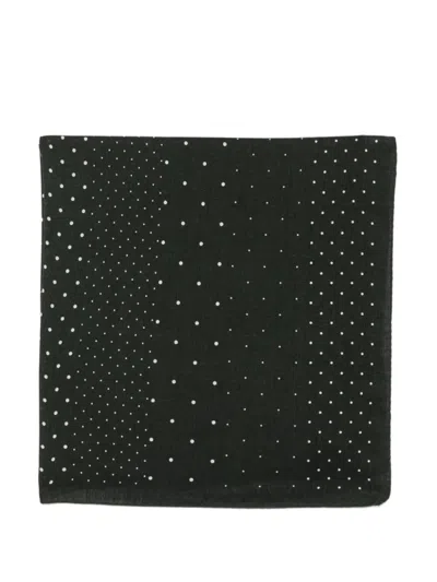 Destin Scarf Wool 100% "judy Carre 90x90 Cm" In Green