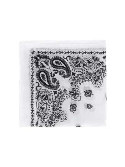 Destin Scarf Printing Bandana In White