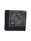 Destin Bandana Scarf In Black