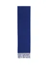 Destin Houndstooth Scarf In Blue