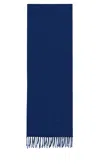 Destin Checked Scarf In Blue