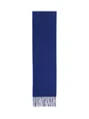 Destin Houndstooth Scarf In Blue