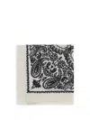 Destin Judy Paisley-print Bandana Scarf In White