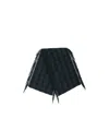 Destin Surl Checked Shawl In Black