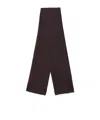 Destin Surl Fringed Scarf In Black