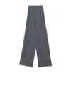 Destin Surl Fringed Scarf In Gray