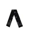 Destin Surl Rectangular Scarf In Black