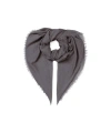 Destin Surl Silk Scarf In Black
