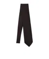 Destin Surl Solid Color Tie In Black