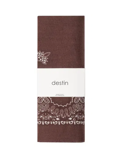 Destin Triangle Bandana In Darkchoco