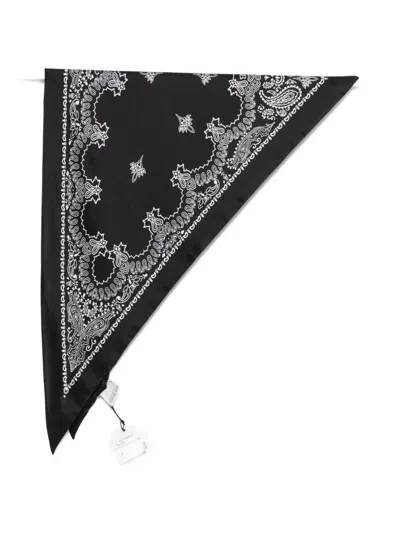 Destin Triangular-shape Bandana In Black
