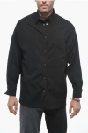 Destin Twill Wool Gio Shirt With Snap Buttons