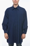 Destin Twill Wool Linda Overshirt With Hidden Buttoning