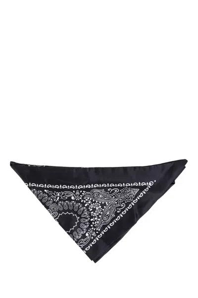 Destin Unisex Black&white Scarves