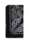 Destin Unisex  Scarves In Black&white