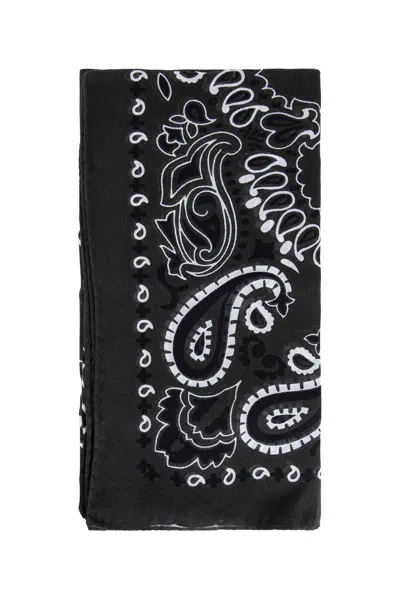 Destin Unisex  Scarves In Black&white
