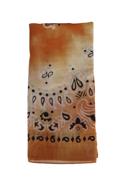 Destin Unisex  Scarves In Brown