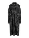 Destin Woman Coat Black Size M Wool, Polyamide, Cashmere, Silk In Black