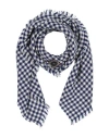 Destin Woman Scarf Blue Size - Wool, Cashmere, Silk